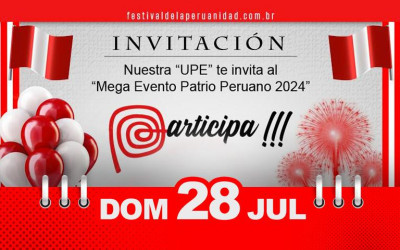 Festival De La Peruanidad 2024 BRASIL - R. Jõa Jacinto - Luz - São Paulo - (domingo 28 de julho de 2024)