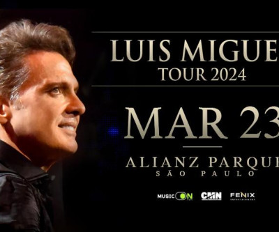Luis Miguel Tour 2023/24 quebra recordes e se estabelece como a turnê de maior bilheteria do mundo, superando U2 e Madonna