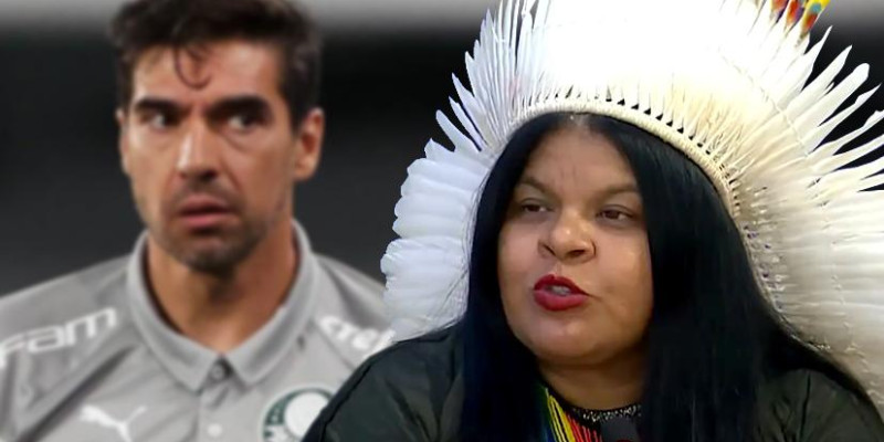 Ministra Guajajara repudia fala de técnico do Palmeiras; Abel reconhece erro